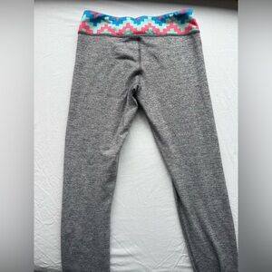 Ivivva Gray Heather Girls' Performance Leggings